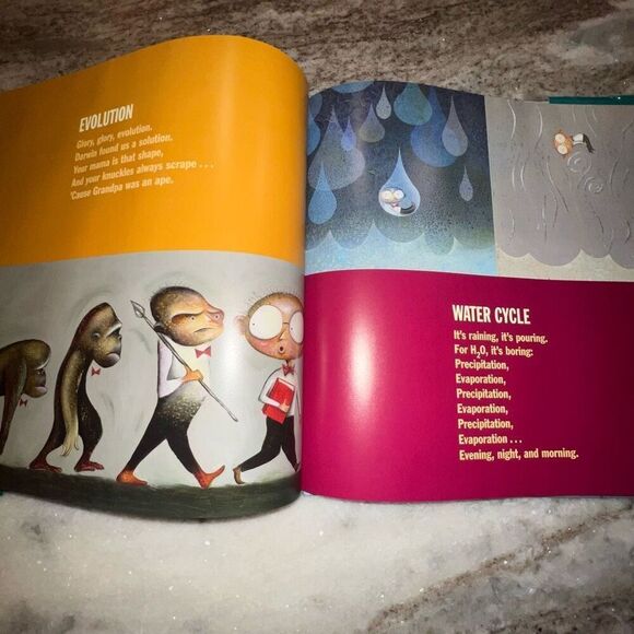 Science Verse, Hardcover Book of Sci-Rhymes, Jon Scieszka & Lane Smith - Picture 7 of 12